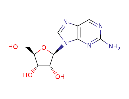 2?amino?9?(β?D?ribofuranosyl)purine